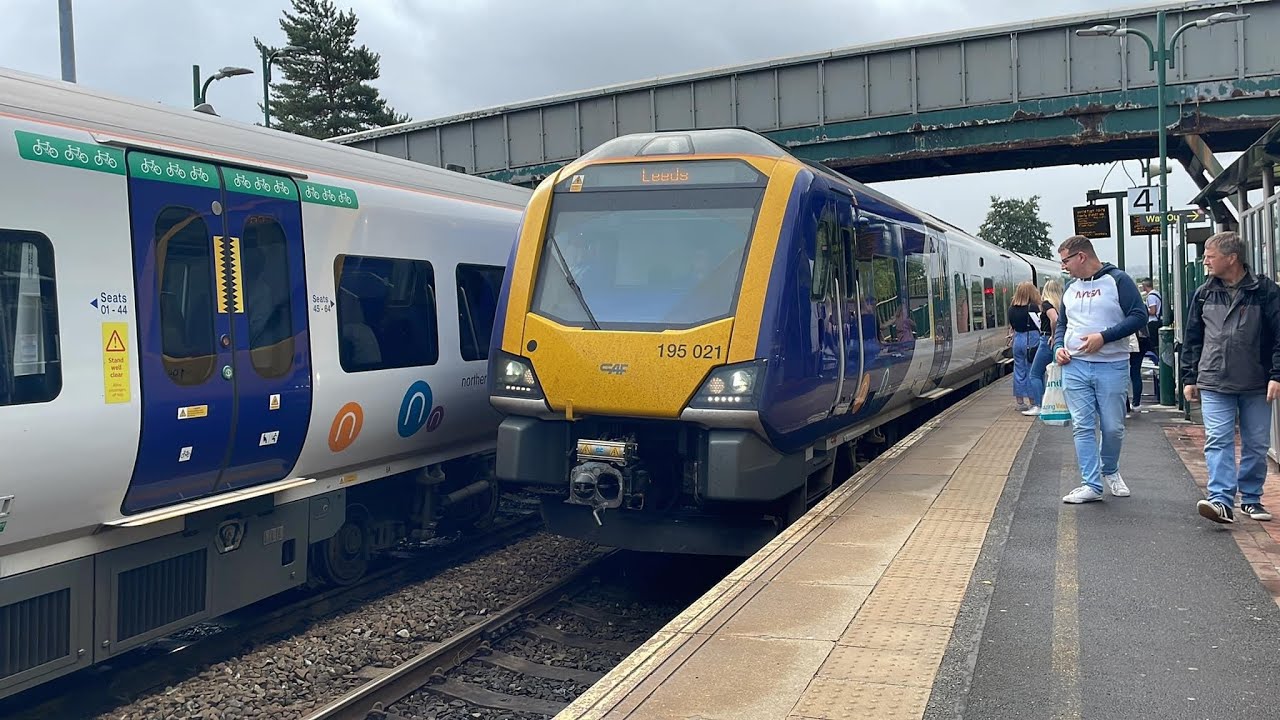 Northern 195 Trains - Meadowhall to Leeds (Express) Rail Ride