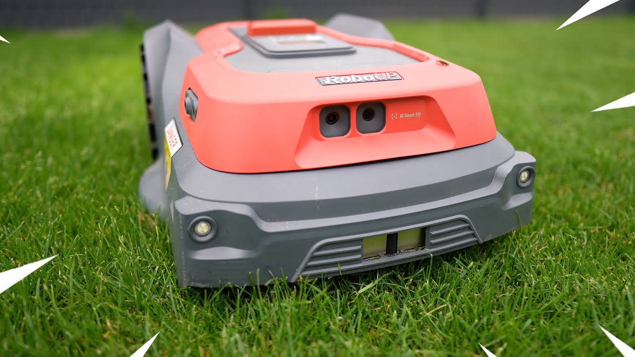 RoboUP T1200 Pro: Der smarte Mähroboter, der Gefahren erkennt!⚠️☠️