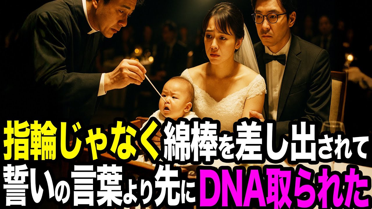 【シタ妻】10年上司と不倫し「夫の子として育てる」托卵の末路…結婚式の余興でホテル動画とDNA採取を公開され、親子鑑定0％→婚約破棄と慰謝料だけ残りウェディングドレスのまま全て失った【修羅場朗読】
