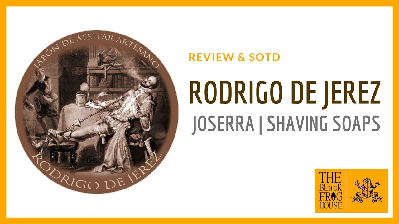 Rodrigo de Jerez Shaving Soap | Los Jabones de Joserra | REVIEW & SOTD | + EJ 3one6 + Feather Blade