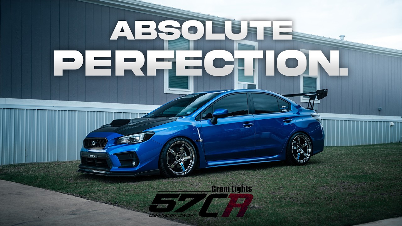 I Completely Changed My WRX with NEW WHEELS | RAYS Gram Lights 57CR Limited RBC