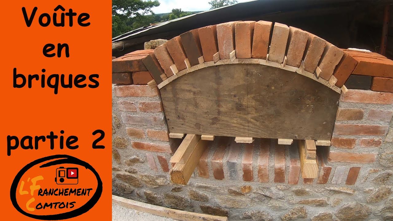 25 g  RENOVATION! Construction d'une voûte en brique. Partie 2