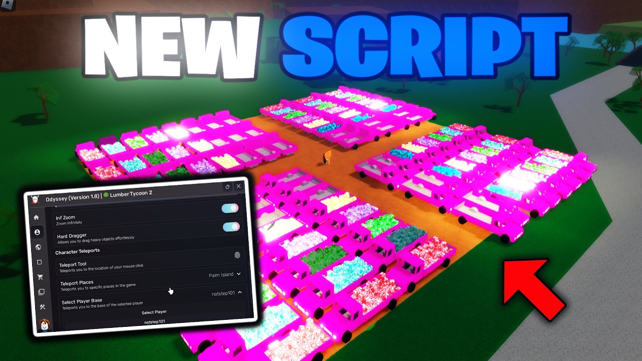 NEW ODYSSEY Script ! - 🌳 Copy Base, Dupe Base, Mod wood and more 🌳