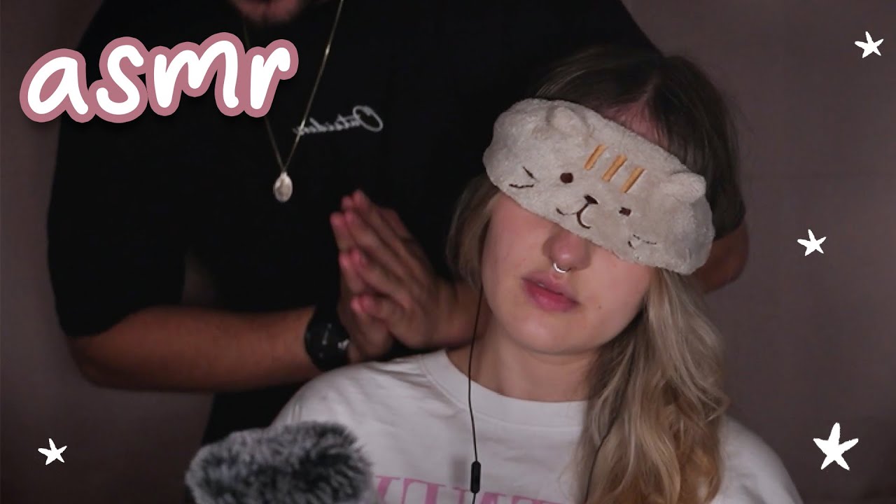 asmr Me hacen MIMOS Y MASAJES en persona para DORMIR ASMR REAL Ale ASMR :)