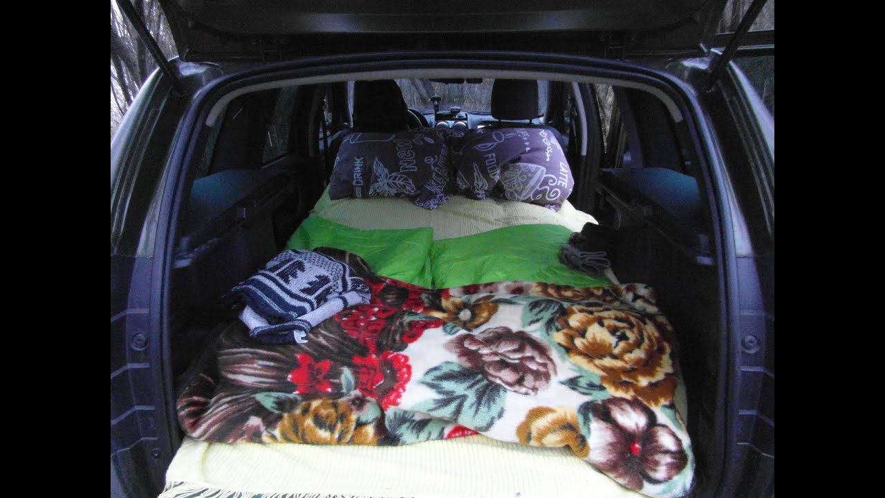 Ночлег в рено дастер на рыбалке Overnight in Renault Duster fishing