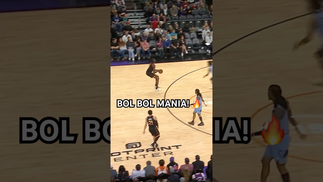 Bol Bol is going off early!