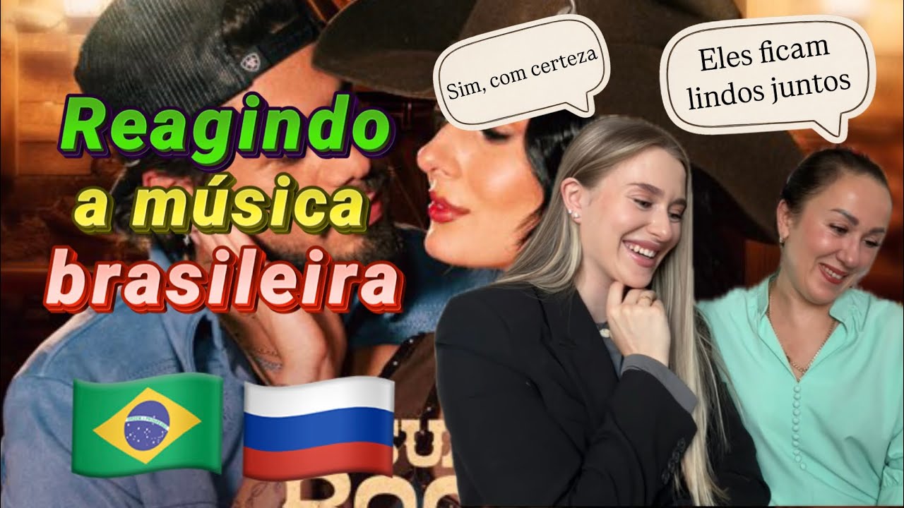 MAE E FILHA RUSSAS REAGINDO A SUA BOCA MENTE ZÉ FELILE E ANA CASTELA 🇧🇷 🇷🇺 
