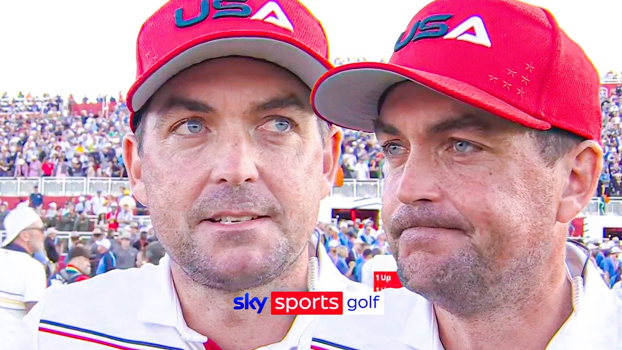 Keegan Bradley reacts to LOSING the Ryder Cup