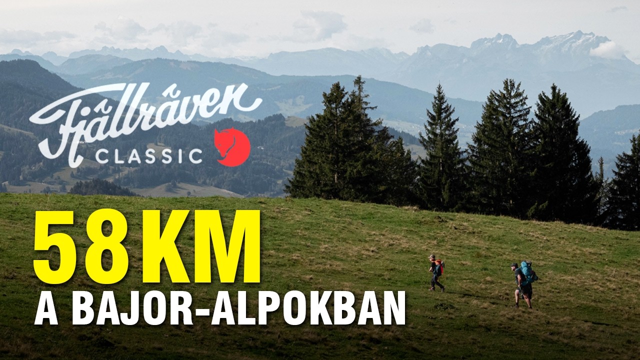 58 km túra a Bajor-Alpokban: Fjällräven Classic Germany 2024