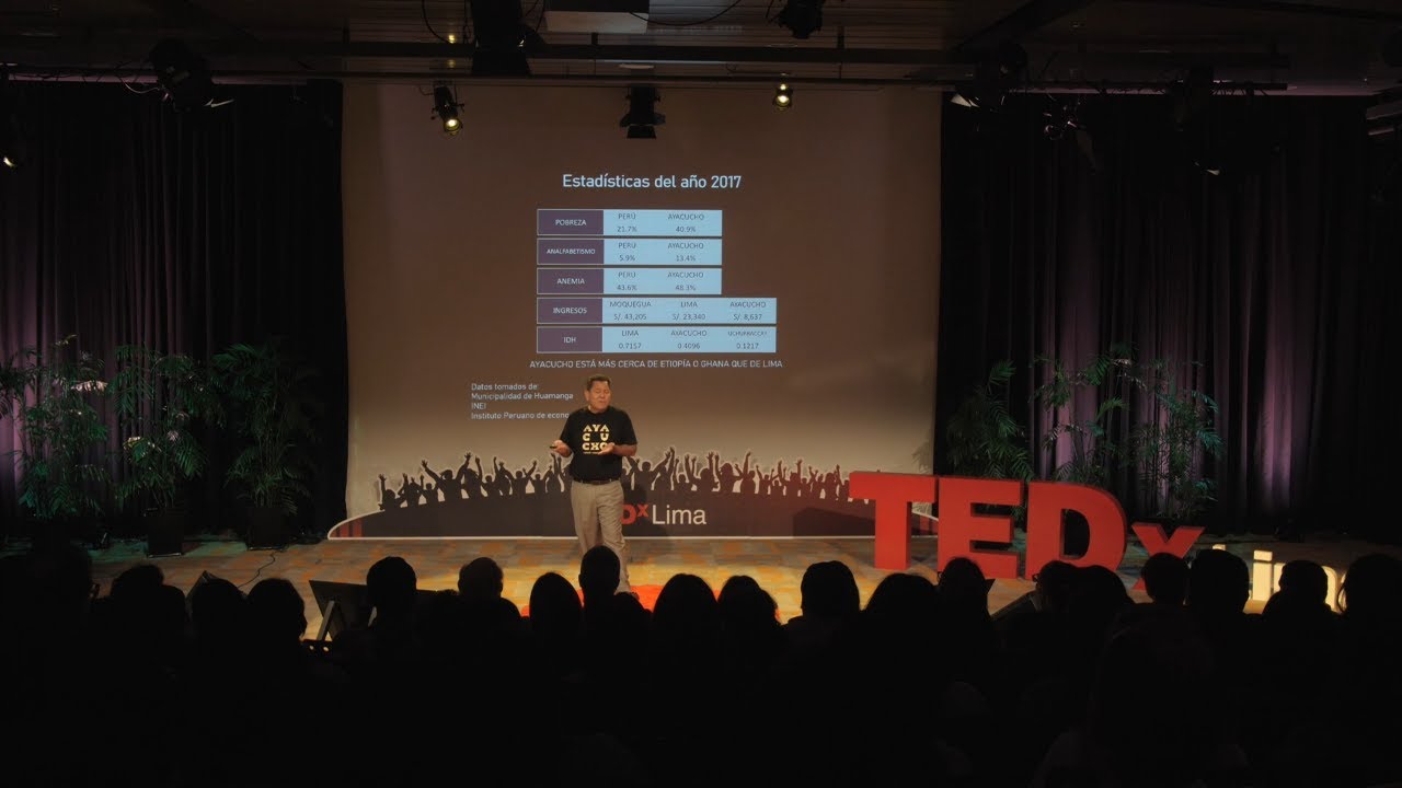 Mi Cariño por mi Ayacucho | Carlos Añaños | TEDxLima