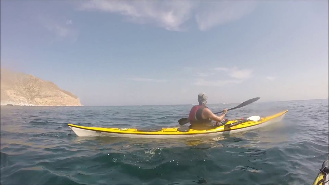 Travesía integral en  Kayak  por Cabo de Gata. Primera Etapa.