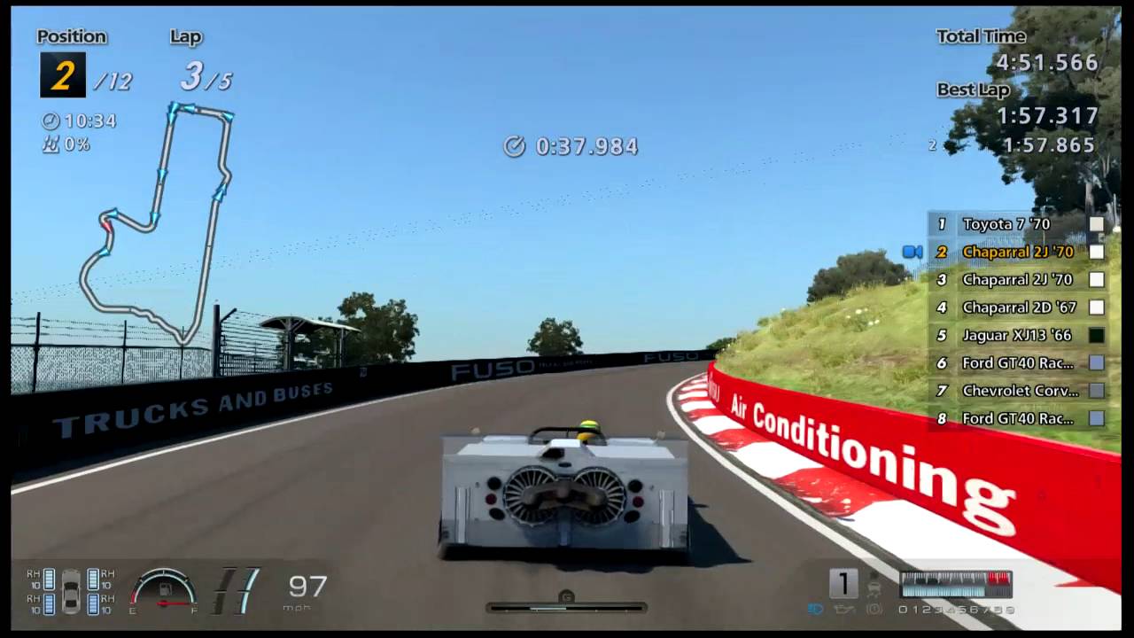 GT6 June 2016 Expert Level Historic Racing Car Challenge