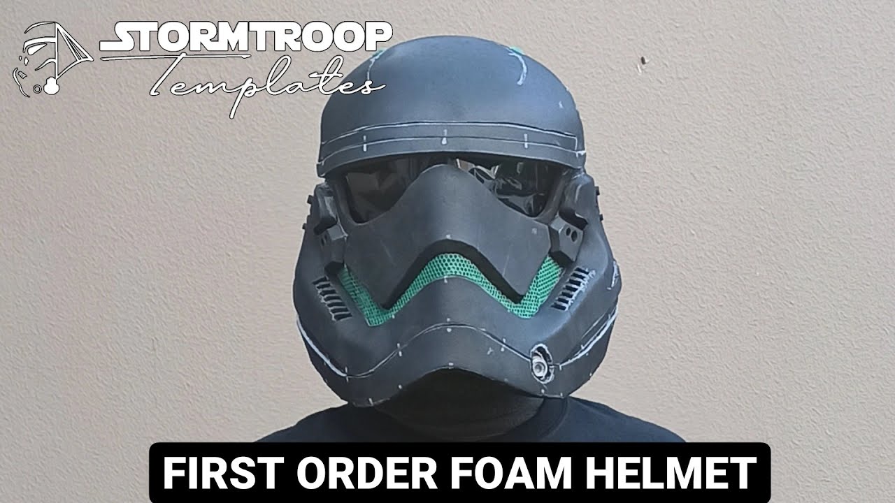First Order Stormtrooper Helmet Foam Build