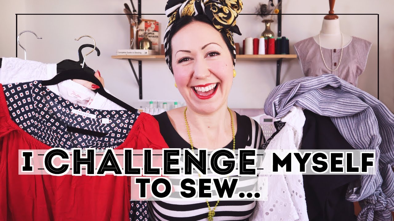 NO TIME, MONEY OR MOTIVATION TO SEW? I have a challenge for you + pick my challenge refashions!