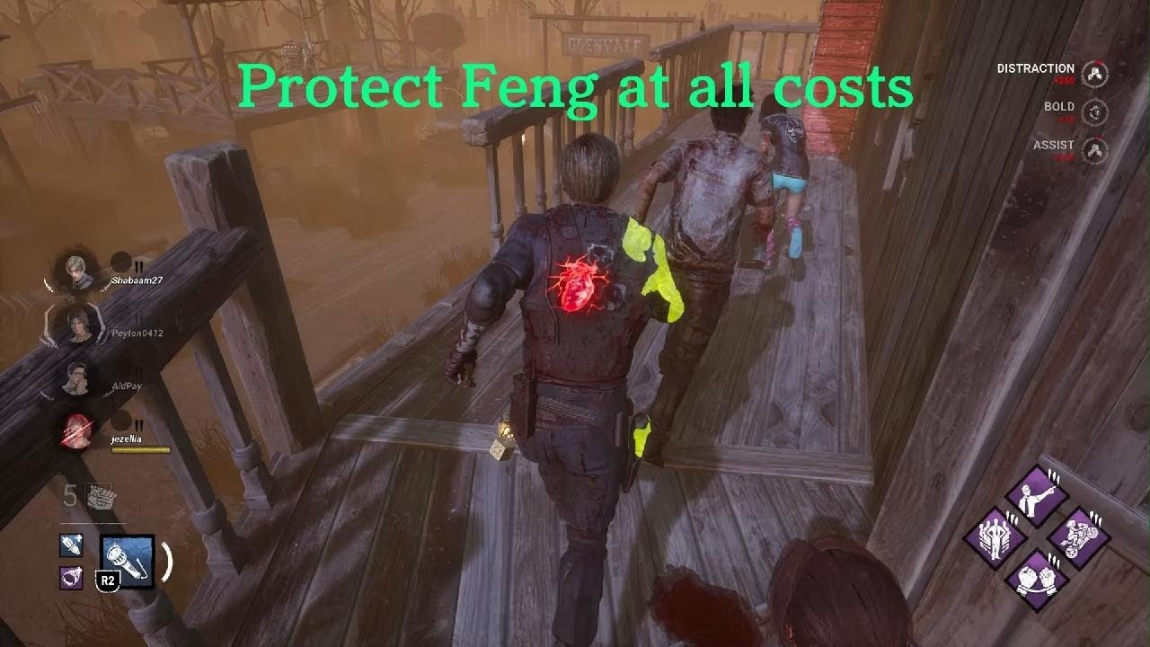 Being bodyguards in dbd