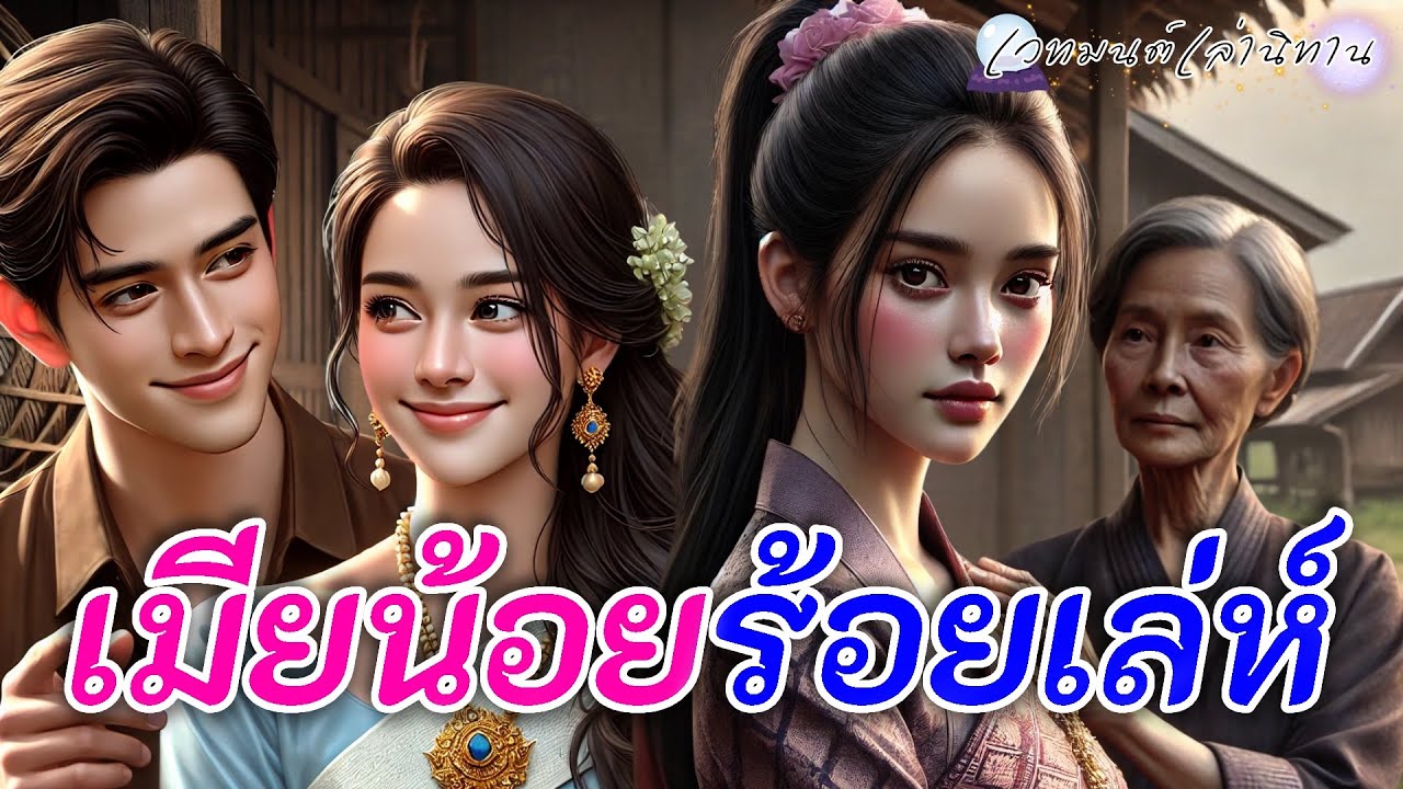เมียน้อย ร้อยเล่ห์; ผัวไม่เคยนอกลู่ แต่เกิดจากความสงสารจนทำให้เมียหลวงลุกขึ้นมาสู้ #นิทานพื้นบ้าน 