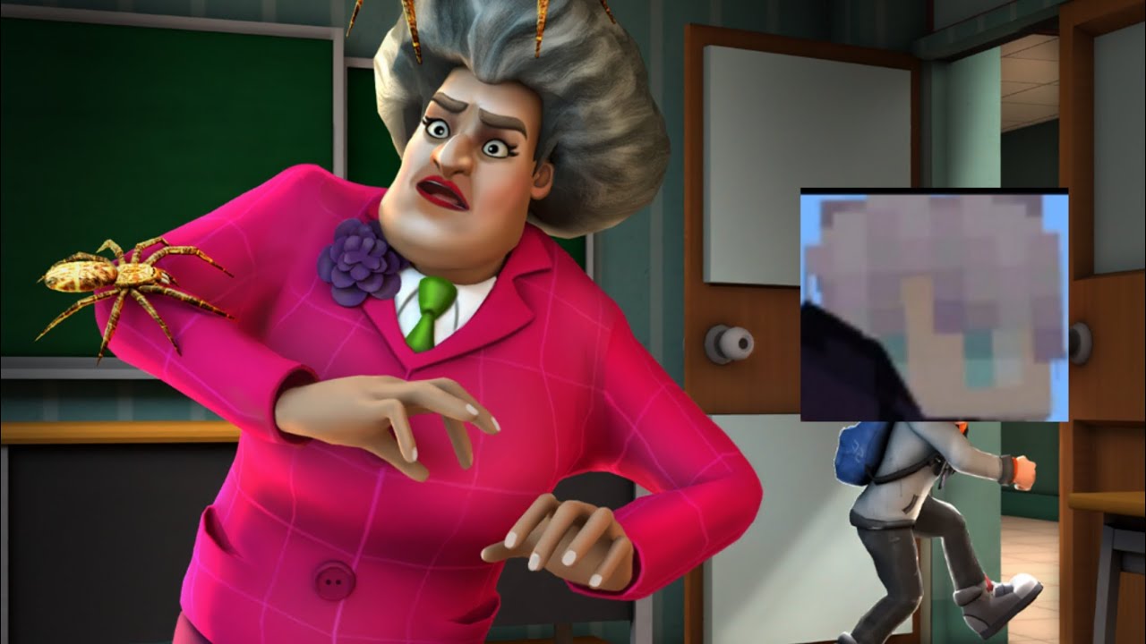 Scary teacher 3D 😲😲😦🤯🤧