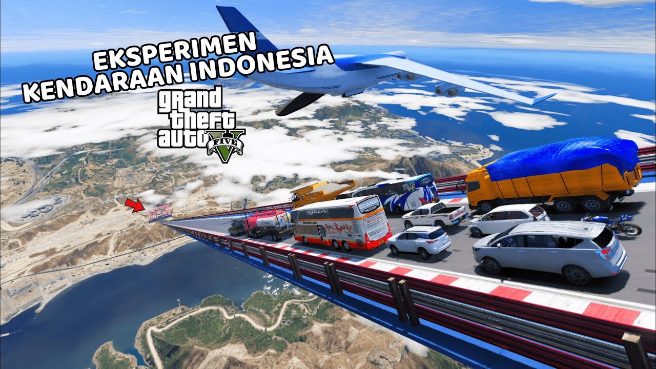 EKSPERIMEN MOBIL INDONESIA DI GTA 5 - GTA 5 MOD