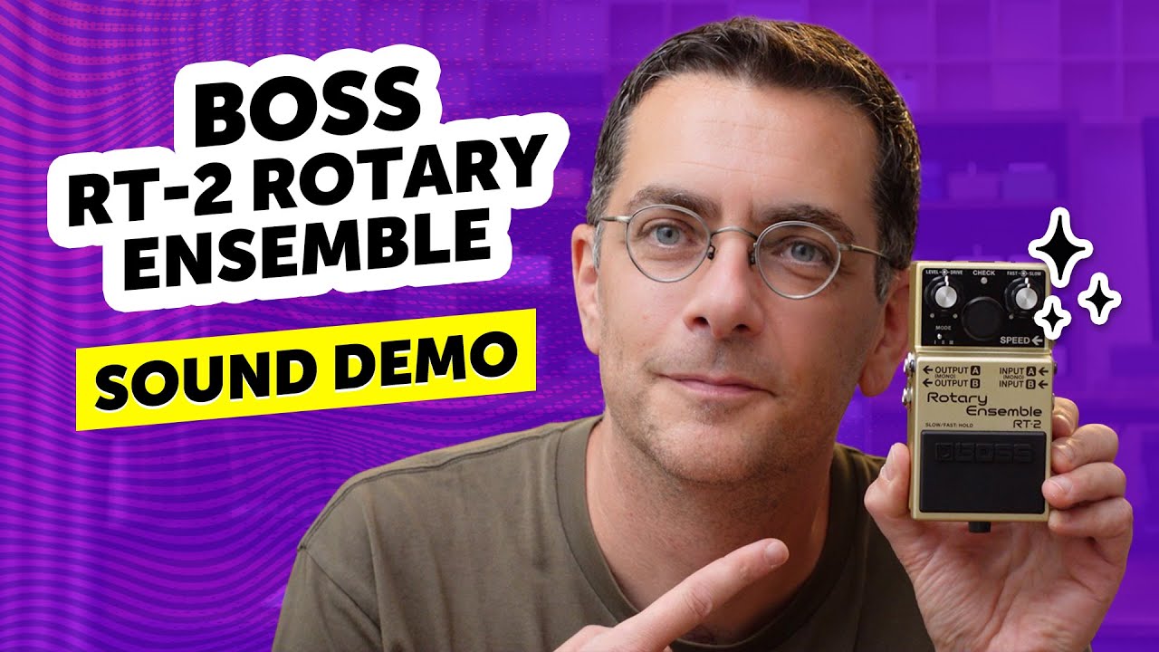 Sound Demo: Boss RT-2 Rotary Ensemble – Classic Leslie Tones Reimagined