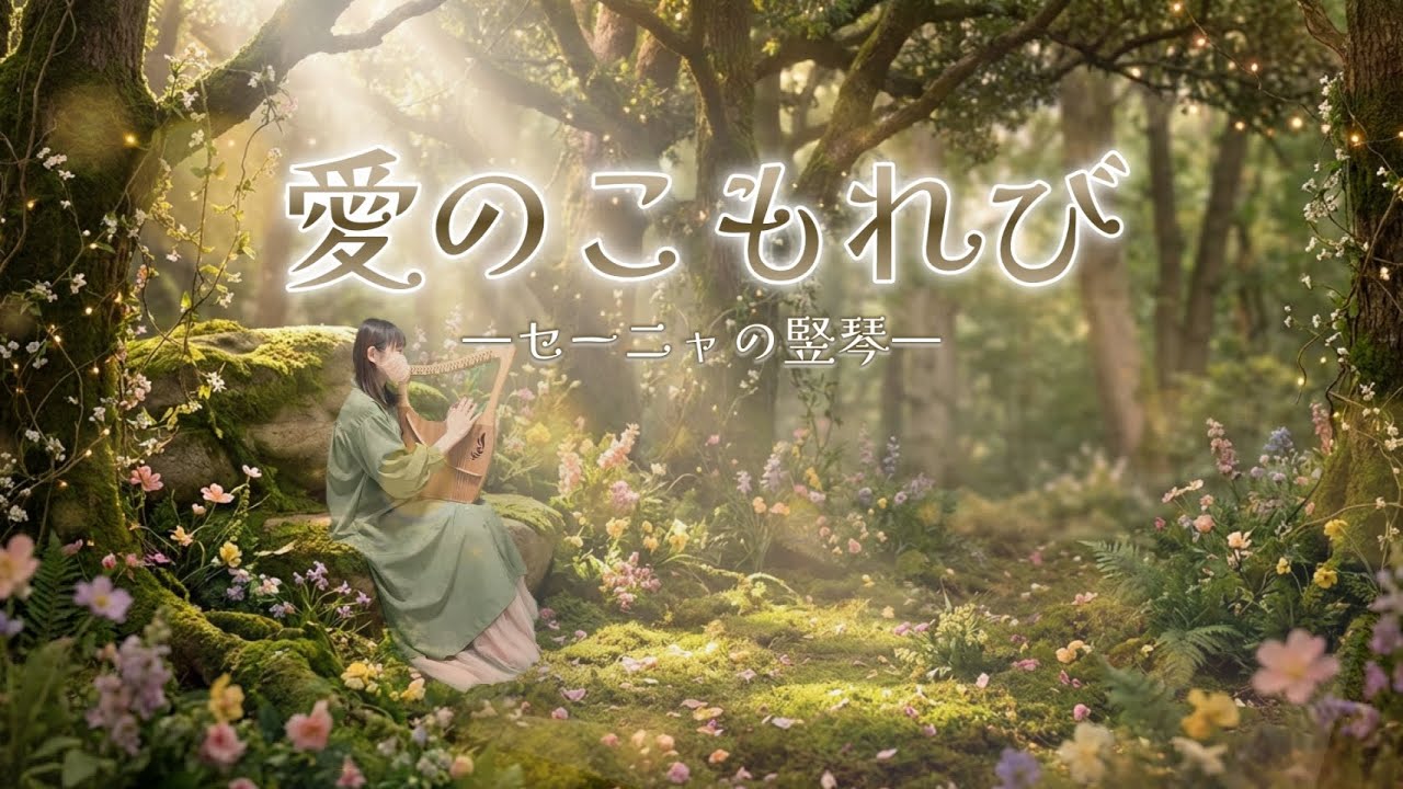 [DQ11 Lyre]Serena's Harp Themeセーニャの竪琴(Light through the Leaves of Love 愛のこもれび)ライアー演奏