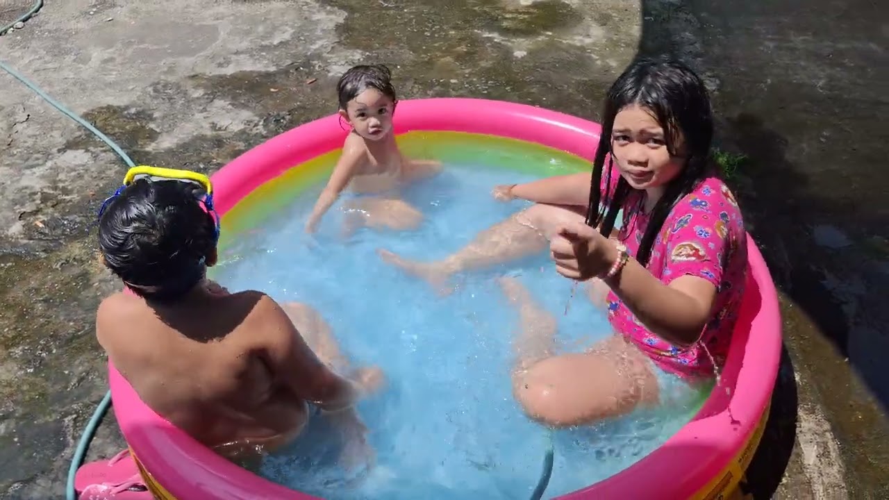 swimming time ng mga bulilit