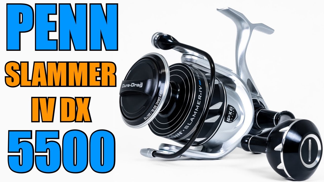 Penn SLAIV5500DX Slammer IV 5500 DX Spinning Reel Review | J&H Tackle