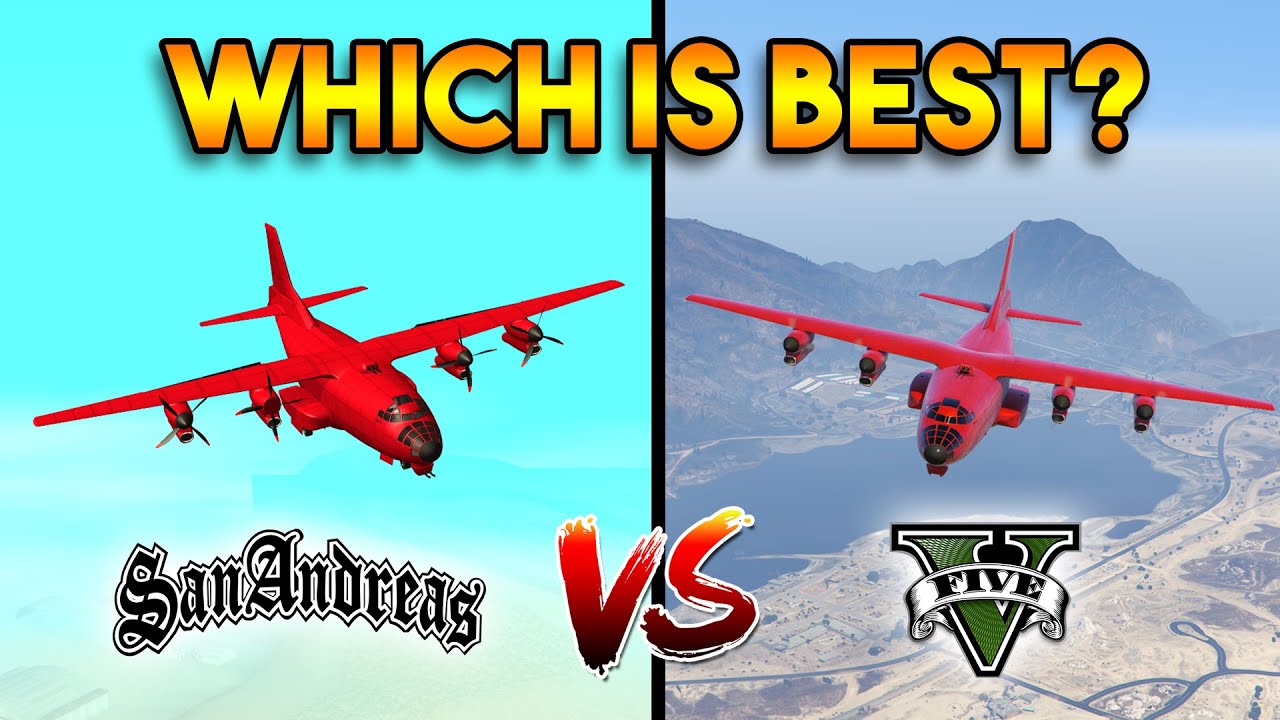 GTA 5 BOMBUSHKA VS GTA SAN ANDREAS BOMBUSHKA : WHICH IS BEST?