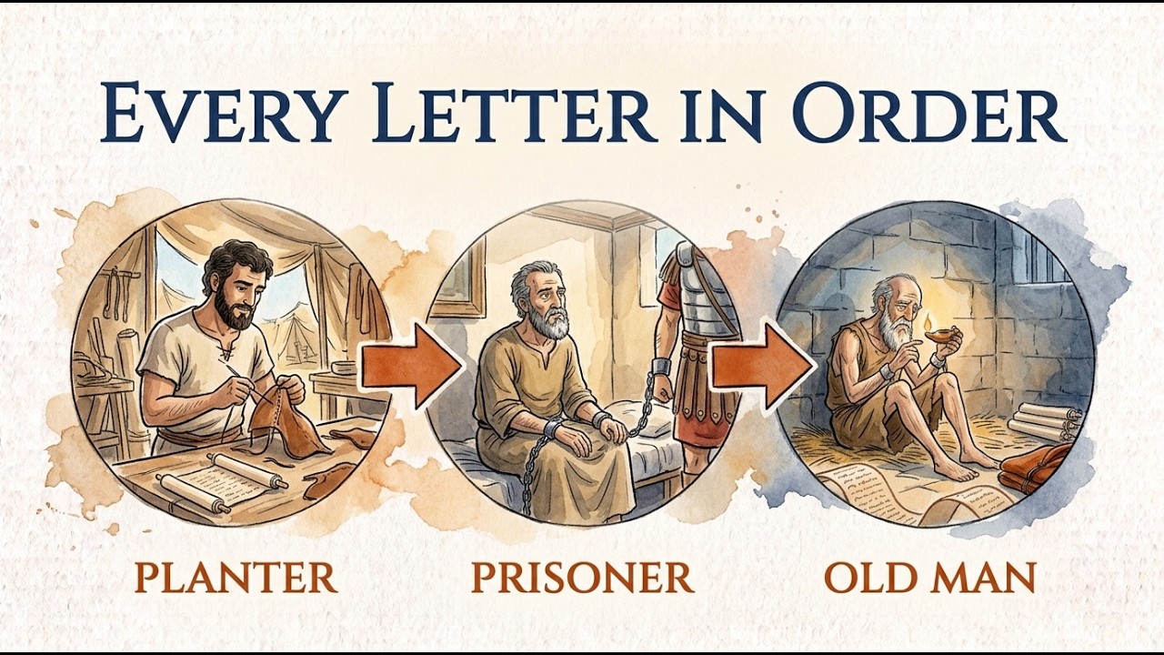 Every Letter Paul Wrote, Explained in Order