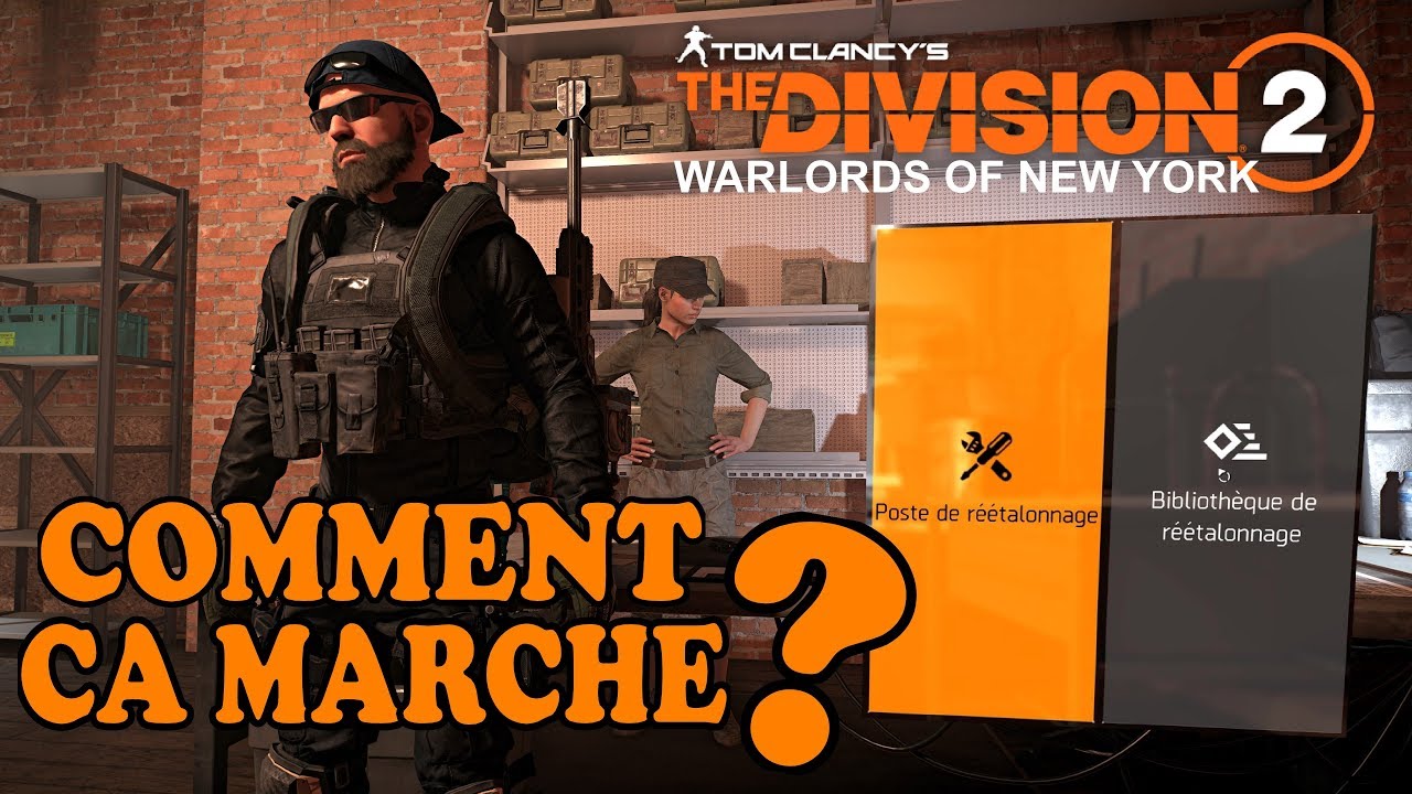 The Division 2: Poste de R&eacute;&eacute;talonnage & Biblioth&egrave;que de R&eacute;&eacute;talonnage Comment &ccedil;a Marche?