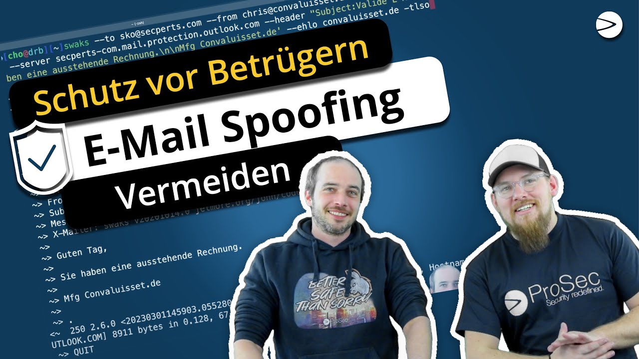 E-Mail Spoofing - Verstehen und Vermeiden - Schütz dich vor Betrügern!