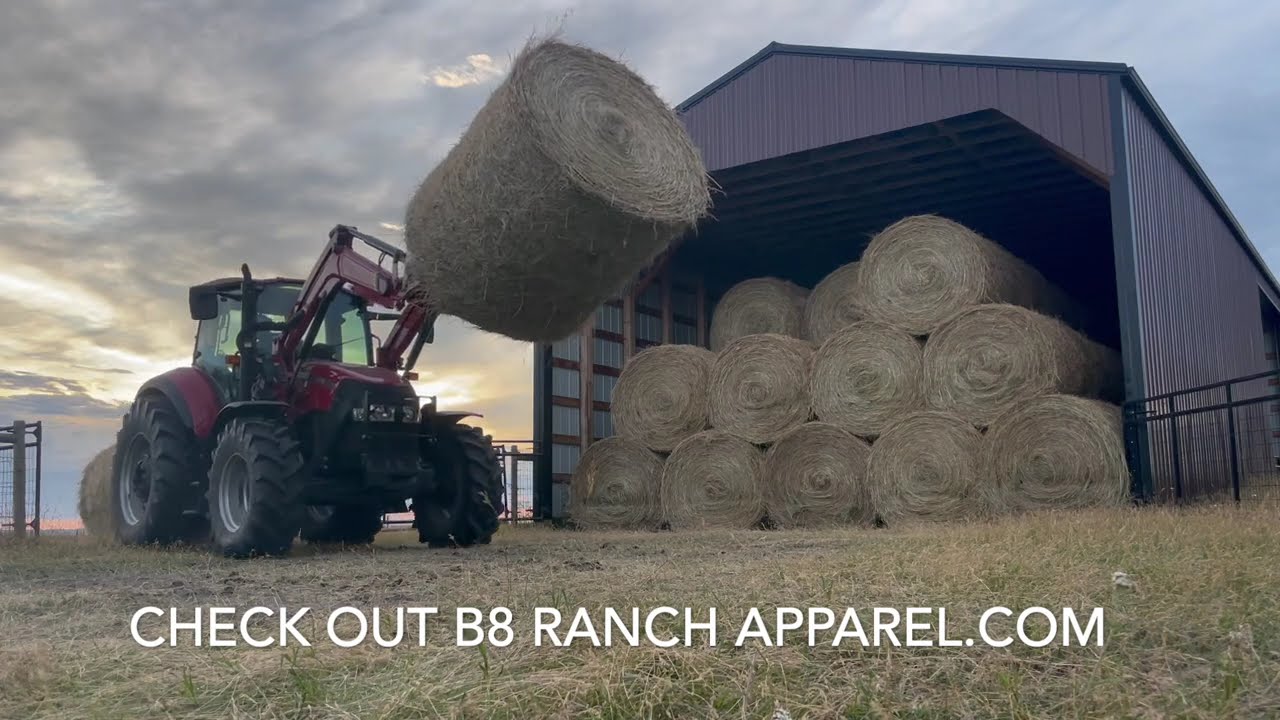 Haying 2024. Only 5.3 inches of rain from January to July.