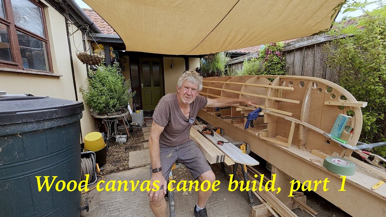 Wood canvas canoe build, part 1