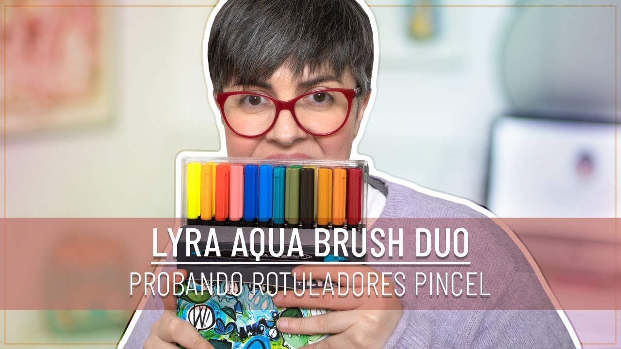 ✏️ LYRA AQUA BRUSH | Rotuladores pincel | ¿Mejor que los TOMBOW?