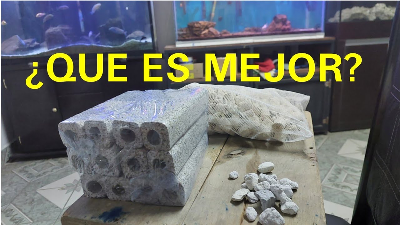 ¿QUE MATERIAL FILTRANTE ES MEJOR?, ¿MATRIX, MARINE PURE O SUPER CANUTILLOS?