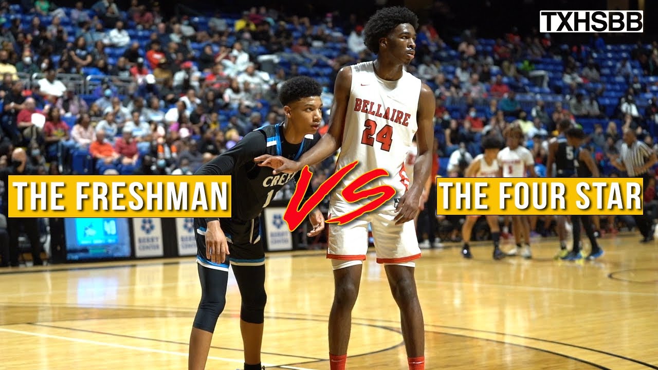 Shadow Creek vs Bellaire | Freshman Bryce Jackson vs 4 ⭐️ Jacolb Cole | Round 4 Playoff Game
