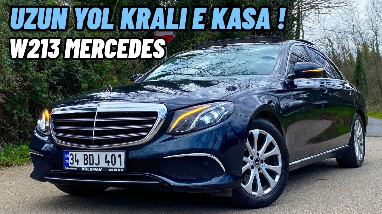 UZUN YOLUN KRALI ! W213 MERCEDES E180 EXCLUSİVE | OTOBANDA İNCELEDİM | POV S&Uuml;R&Uuml;Ş