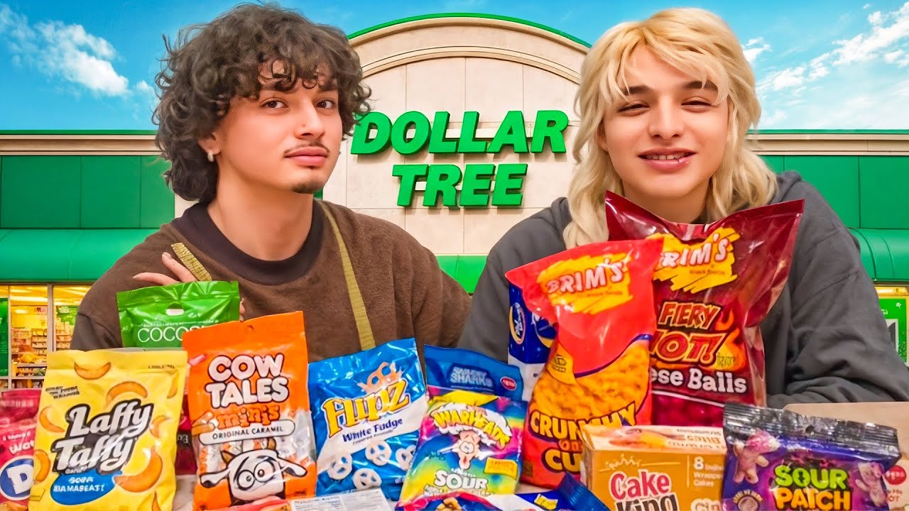 REVIEWING DOLLAR TREE SNACKS