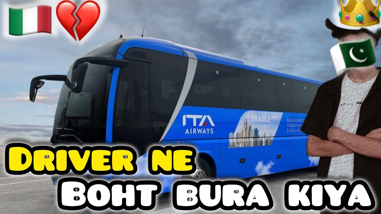Boht bura kiya driver ne Aj 🥺💔🇮🇹