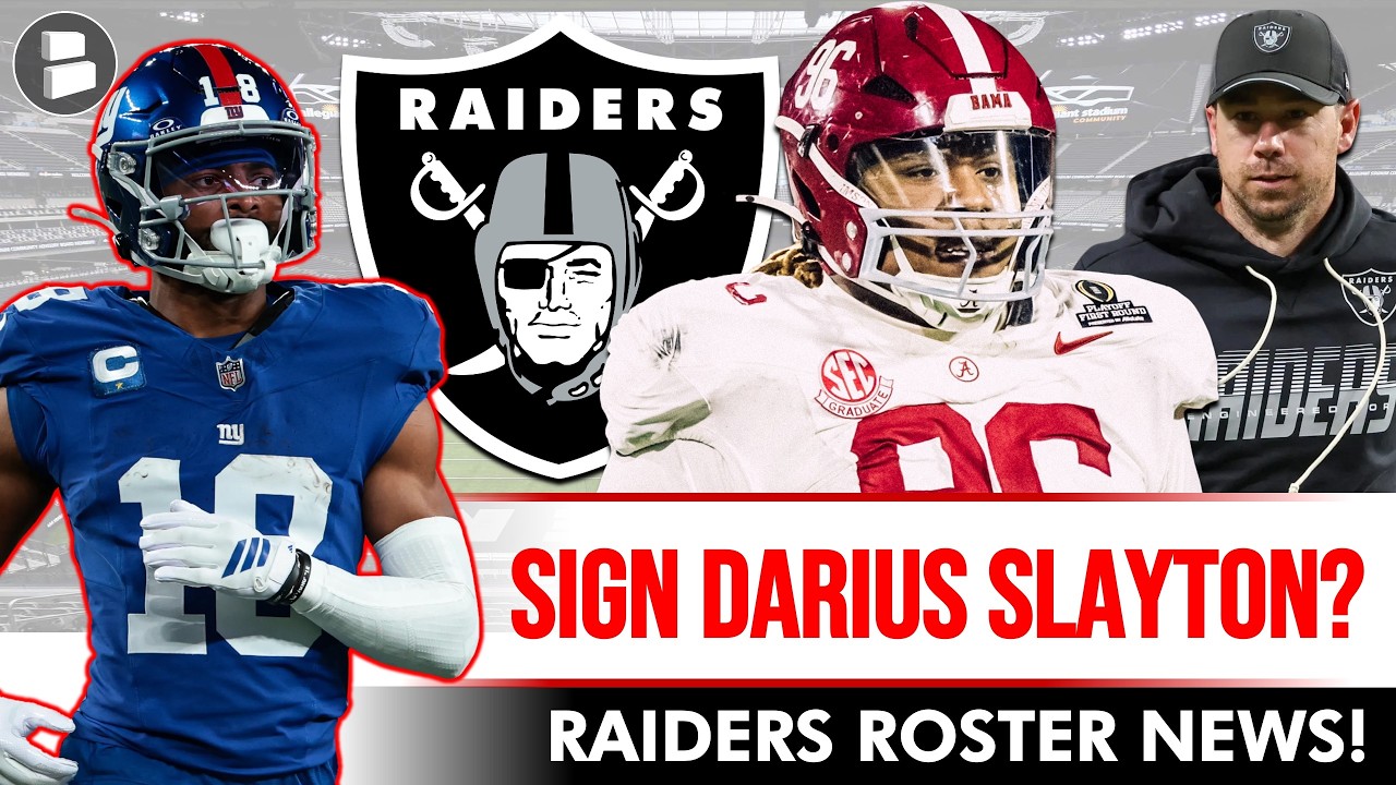 LOVE This Raiders News + Should Las Vegas Sign Darius Slayton After Released By Giants?