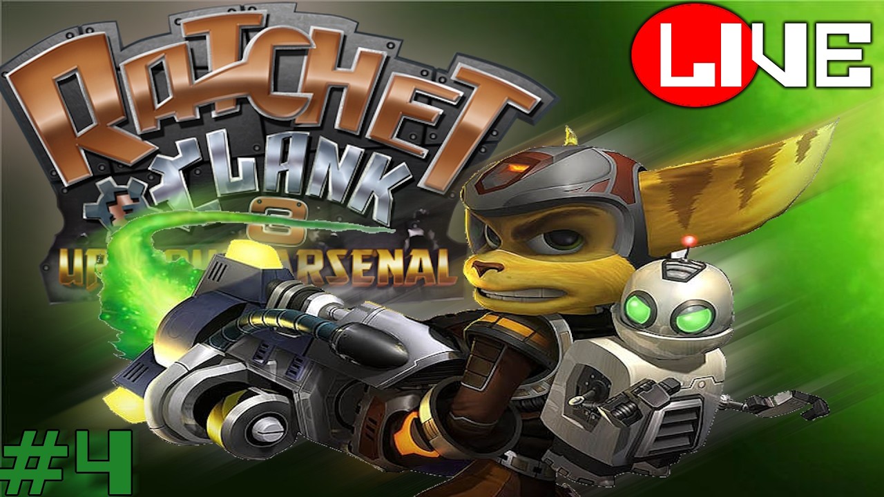 🔴Ratchet & Clank 3 L&auml;pipeluu striimi #4 | Varsin p&auml;ivittely 100%