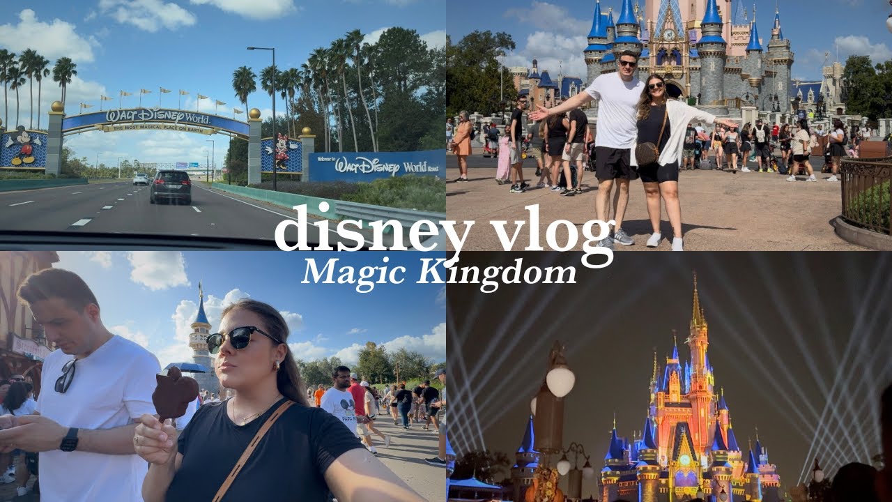 Vlog no Magic kingdom, quanto custou, tour pelo parque, o que comemos e show de fogos inteiro