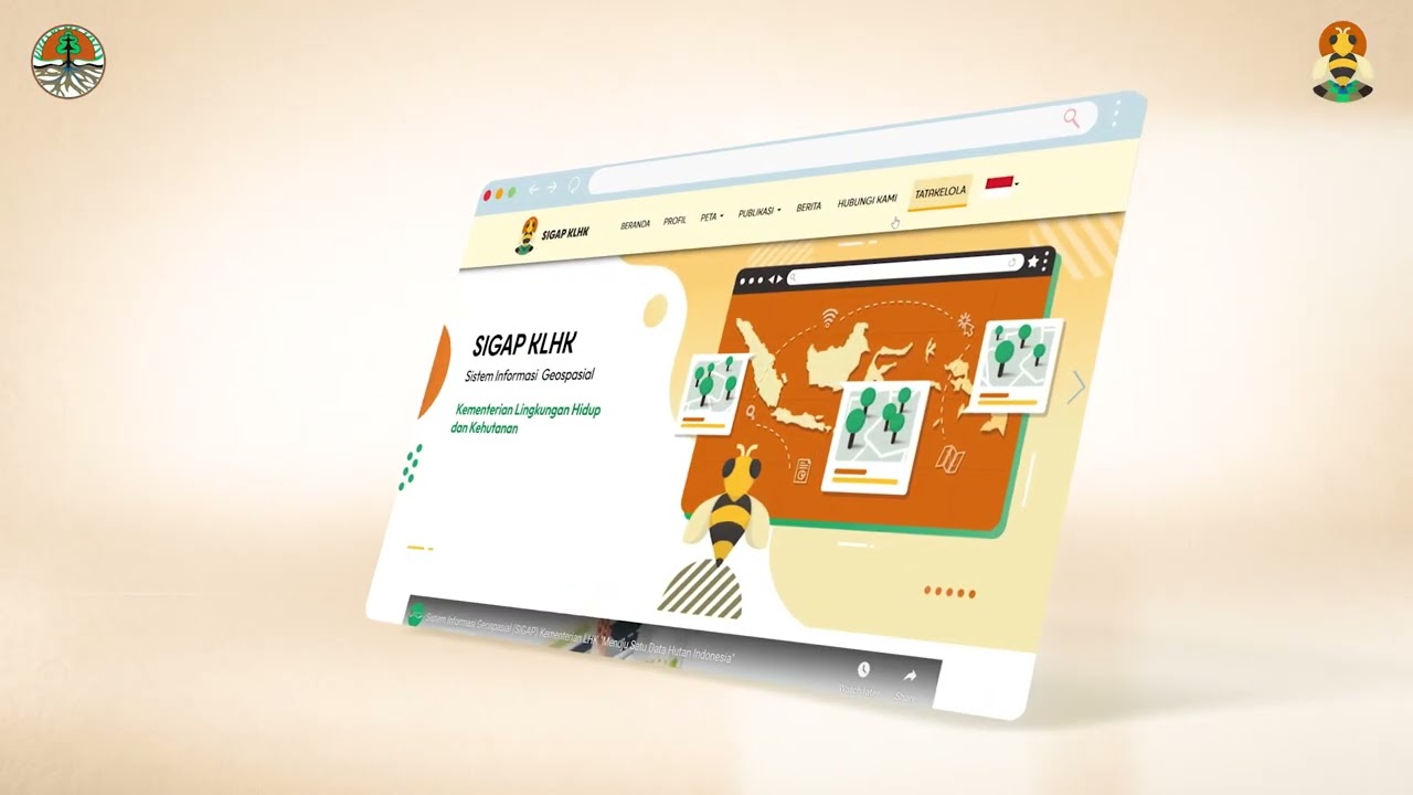 Sistem Informasi Geospasial (SIGAP) Kementerian Lingkungan Hidup dan Kehutanan