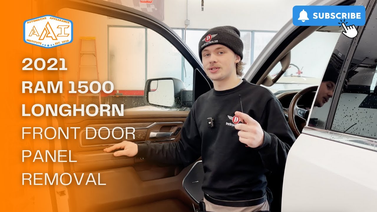 2021 Ram 1500 Longhorn Front Door Panel Removal (All 2021 Ram 1500 models and newer)