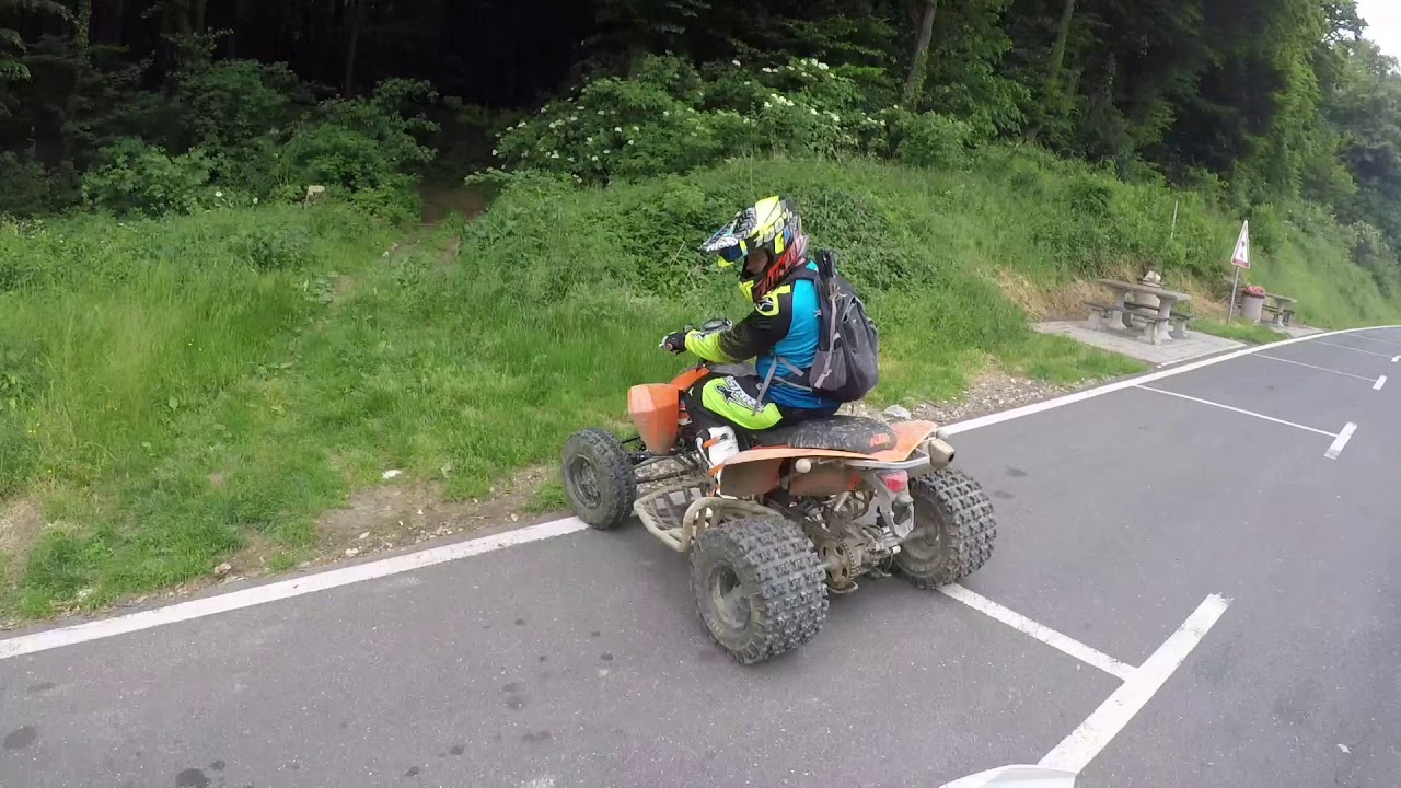 Yamaha raptor 700 & two KTM 525 xc route check