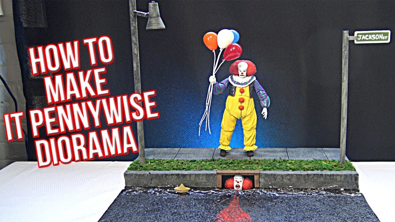 How to make IT Diorama Pennywise Dio