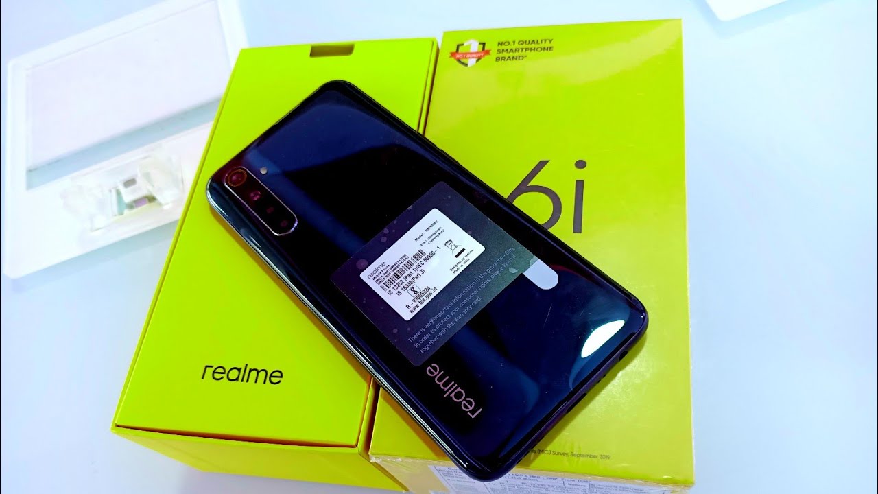 Realme 6i Eclipse Black Unboxing , First Look & Review !! Realme 6i Price , Features & Many More 🔥 🔥