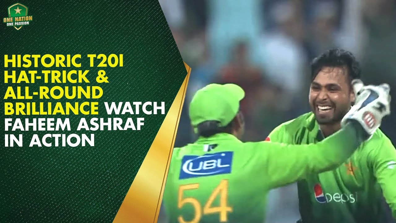 Historic T20I Hat-Trick & All-Round Brilliance - Watch Faheem Ashraf in Action 🏏| PCB | MA2K