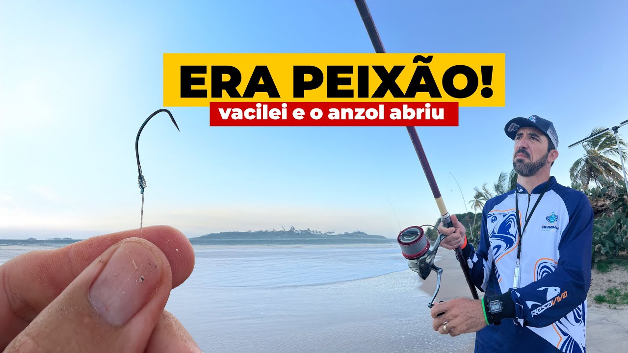 Pesquei em Itamaracá-PE e Perdi um Peixão por Distração… 😓🎣