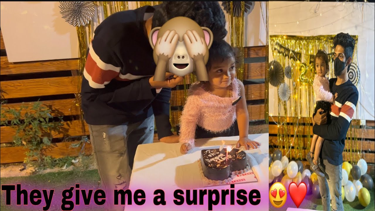 My birthday surprise 😍🥺  |#saanufam❤️ | #Saanvikashree  |#sha |