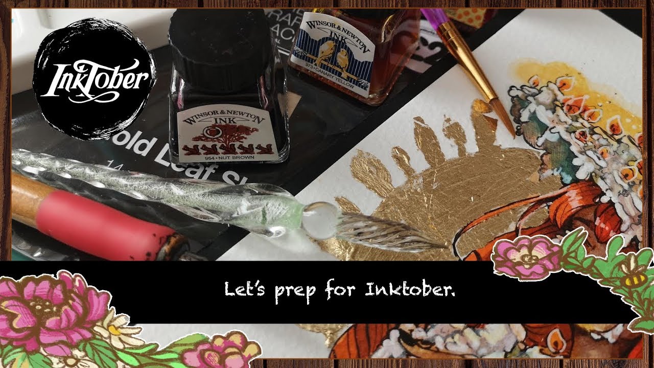 Let's prep for Inktober